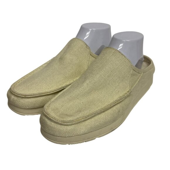 Sperry Women's Mule Slip-On Canvas Cream Comfort Rubber Sole Casual Size 11 - Picture 4 of 9